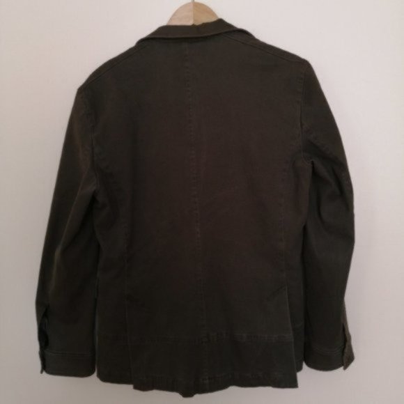 Black Rivet Unisex Brown Utility Jacket - Picture 9 of 10